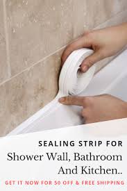 Sealing Strip For Shower Wall Bathroom And Kitchen Shower Wall Outdoor Kitchen Design Modern Outdoor Kitchen