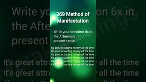 Darius asserts that this program provides you with your heart desires in less than ten days. 369 Manifestation Technique Tesla Code 369 Method Of Manifestation Youtube