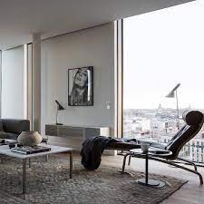 What A View Aj Floor And Table Lamps By Arne Jacobsen From Louis Poulsen Via Eklundstockholmnewyork Louispoulsen House Interior Home Decor Interior Design