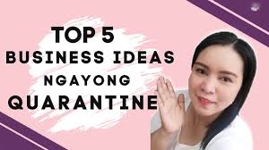 Top 5 Business Ideas During Quarantine Heidi Sabile Youtube