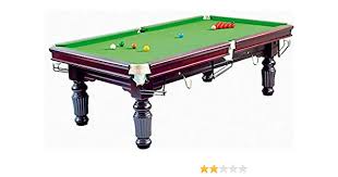 21 balls pool table size 4 8 ft