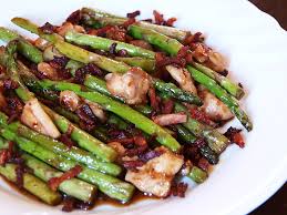 Heat half the oil in a wok over high heat until very hot. Chicken And Asparagus In Xo Sauce Ang Sarap