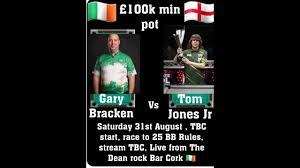 Gary Bracken v Tom Jones 100K Money Match