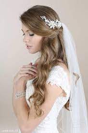 From curled updos to waves flowing down over the shoulders, there is a great hairstyle for every preference. Wedding Hairstyles With Veil For Long Hair Novocom Top