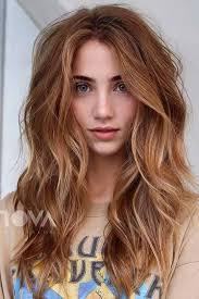 27 Flattering Hairstyles That Can Beautify Your Big Forehead Hair Styles Long Hair Styles Red Blonde Hair