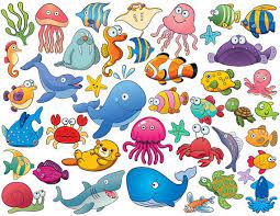 Download this free vector about cute fish sea animal cartoon sticker, and discover more than 15 million professional graphic resources on freepik Kawaii Sea Animals Drawing Novocom Top