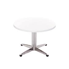 Mixed materials and clean lines join forces in the conroy coffee table. White Circular Coffee Table Event Coffee Tables