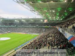 Line 017 runs from mönchengladbach hbf to the stadium in around 15 minutes. Stadion Im Borussia Park Borussia Monchengladbach German Football Grounds