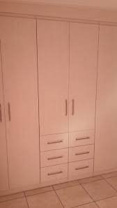 black cherry melamine bedroom cupboards