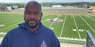 Fairfield Christian Academy football coach Marcus Pardon introduces the  Knights' new football field