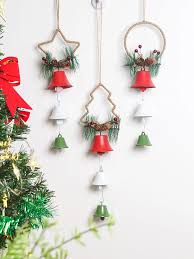 3pcs Christmas Wind Chime Wall Hanging Shein Asia