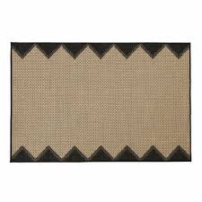 Jetzt im poco onlineshop finden. Outdoor Teppich Aus Gewebtem Polypropylen Beige Schwarz 120x180cm Adjoua Maisons Du Monde
