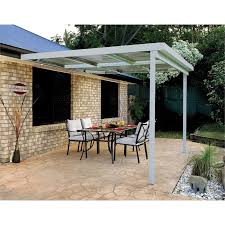 Awning Absco 3x3x3m W50 Zinc Zaawn33 Bunnings Warehouse 892 Patio Garden Roof Types