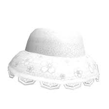 Customize Your Avatar With The White Trendy Hat Lace And Millions Of Other Items Mix Match This Hat With Other Items To Cre Trendy Hat White Lace Hat Hats