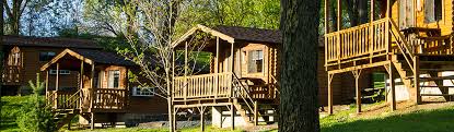 Log cabin homes welcomes any custom quote without obligation. Cabins Basic Log And Deluxe Hersheypark Camping Resort