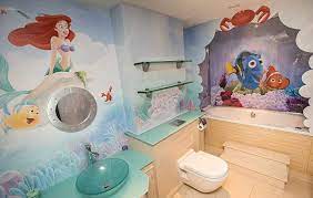 This bathroom has had a color change or two and possibly some new artwork over the years, but the mickey mouse. 10 Finding Nemo Themed Bathroom For Kids