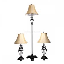 Check spelling or type a new query. Floor Lamp Set 1 Floor Lamp 2 Table Lamps Black With Beige Shade