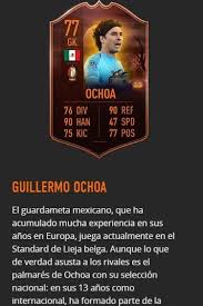 Fifa 21 career mode players. Memo Ochoa Figura En El Ultimate Scream De Fifa 19