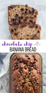 This Chocolate Chip Banana Bread Recipe Will Be Your New Favorite Perfect Chocolate Chip Banana Bread Recipe Chocolate Chip Banana Bread Banana Chocolate Chip
