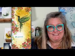 Using multiple Elements Inks and masks to build up a seaside Tag 😍