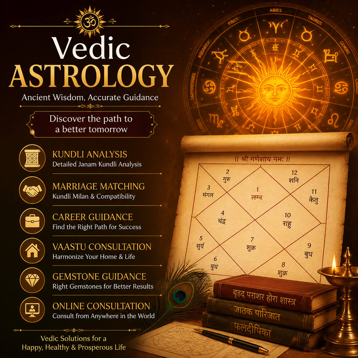 Vedic Astrology (वैदिक ज्योतिष) product image