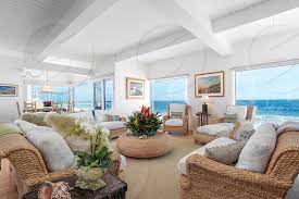 Give your family a perfect outdoor space for fun and friendship with luxury home decor from luxedecor. Beach House Beachfront Luxury Modern Interiors Interior Design Interior Decor Architecture Ocean California By Gavin Cater Photo Stock Snapwire