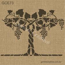 4,543,258 patterns created to date! Grapevine Stencil