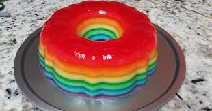 Rainbow Jello Shot Cake Recipe By Tina Colada 81 Recipe Jello Shot Cake Jello Shots Rainbow Jello Shots