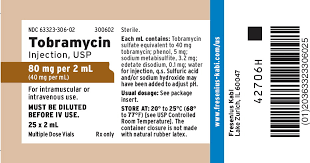 Image result for Tobramycin