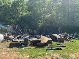 This is all that's left of the...