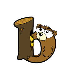 Cartoon Bear Alphabetimals Com In 2020 Animal Dictionary Animal Letters Animals