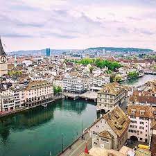 zurich from the rooftops happy monday zurich switzerland rooftop city cityview cityscape beautif places to travel instagram going on holiday