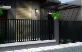 Terutama untuk pagar tembok minimalis, dimana selain untuk keamanan rumah, ada baiknya model pagar tembok juga berfungsi untuk membuat tampilan ada banyak model pagar tembok rumah minimalis saat ini yang terbuat dari berbagai material bangunan. Pagar Minimalis Kanopi Plafon Rangka Galvalum Home Facebook