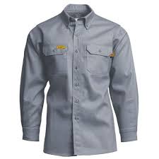 Lapco Fr 6oz Gray Uniform Shirt