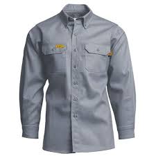 lapco fr 6oz gray uniform shirt