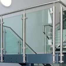 Stainless Steel Baluster Bracket Post Mount 42 4mm 304 Grade Modular Balustrade System Steel Railing Design Glass Balustrade Stainless Steel Balustrade