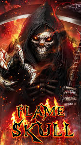 Terima kasih kerana membaca 1001 gambar animasi tengkorak keren gratis download, powered by petikan cikimm.com. Flame Skull Live Wallpaper Gambar Tengkorak Seni Tengkorak Wallpaper Keren