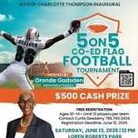 Mayor Charlotte Thompson presents 5-on-5 Co-Ed Flag Football Tournament