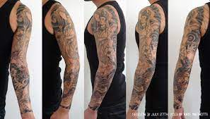 Tattoo Sleeves On Skinny Arms Sleeve Tattoos Tattoos For Guys Badass Arm Tattoo