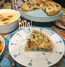 Quiche De Poulet Et Des Epinards Les Delices De Fazou Quiche Poulet Recettes De Cuisine Quiche