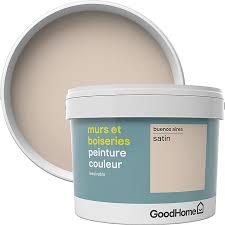 Peinture Murs Et Boiseries Goodhome Beige Buenos Aires Satin 2 5l Castorama