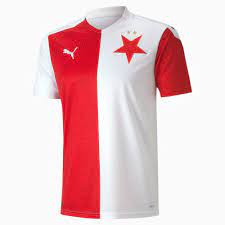 Football club soccer jersey aaa. Slavia Prague Men S Replica Home Jersey Puma White Puma Red Puma Slavia Prague Puma
