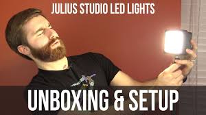 Julius Studio Led Light Kit Unboxing And Setup Youtube