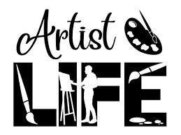 Free Artist Life Svg File In 2020 Artist Life Cricut Subway Art Printables