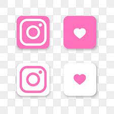 Instagram Pink Icon Background Instagram Pink Icon Background Png And Vector With Transparent Background For Free Download In 2021 Logo Design Free Templates Cute Pink Background Instagram Logo