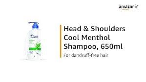 Buy Head & Shoulders Cool Menthol Anti Dandruff Shampoo, 340ml Online at  Low Prices in India - Amazon.in