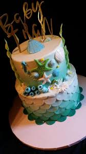 Jen added more than just a touch of sophistication with her under the sea baby shower. Under The Sea Baby Shower Cakecentral Com