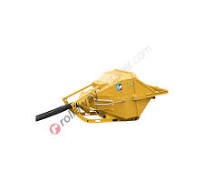 Laydown concrete bucket with rubber hose capacity up to 7800 kg