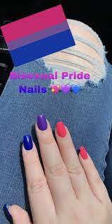 Pin By Melia Vidal On Audrey In 2021 Pride Nails Summer Acrylic Nails Pride Acrylic Nails