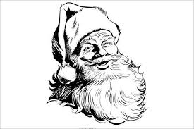 Realistic Christmas Claus Face Realistic Christmas Santa Claus Drawing Novocom Top Image of how to draw santa claus face step by step lesson cartoon easy beginners with coloring page.